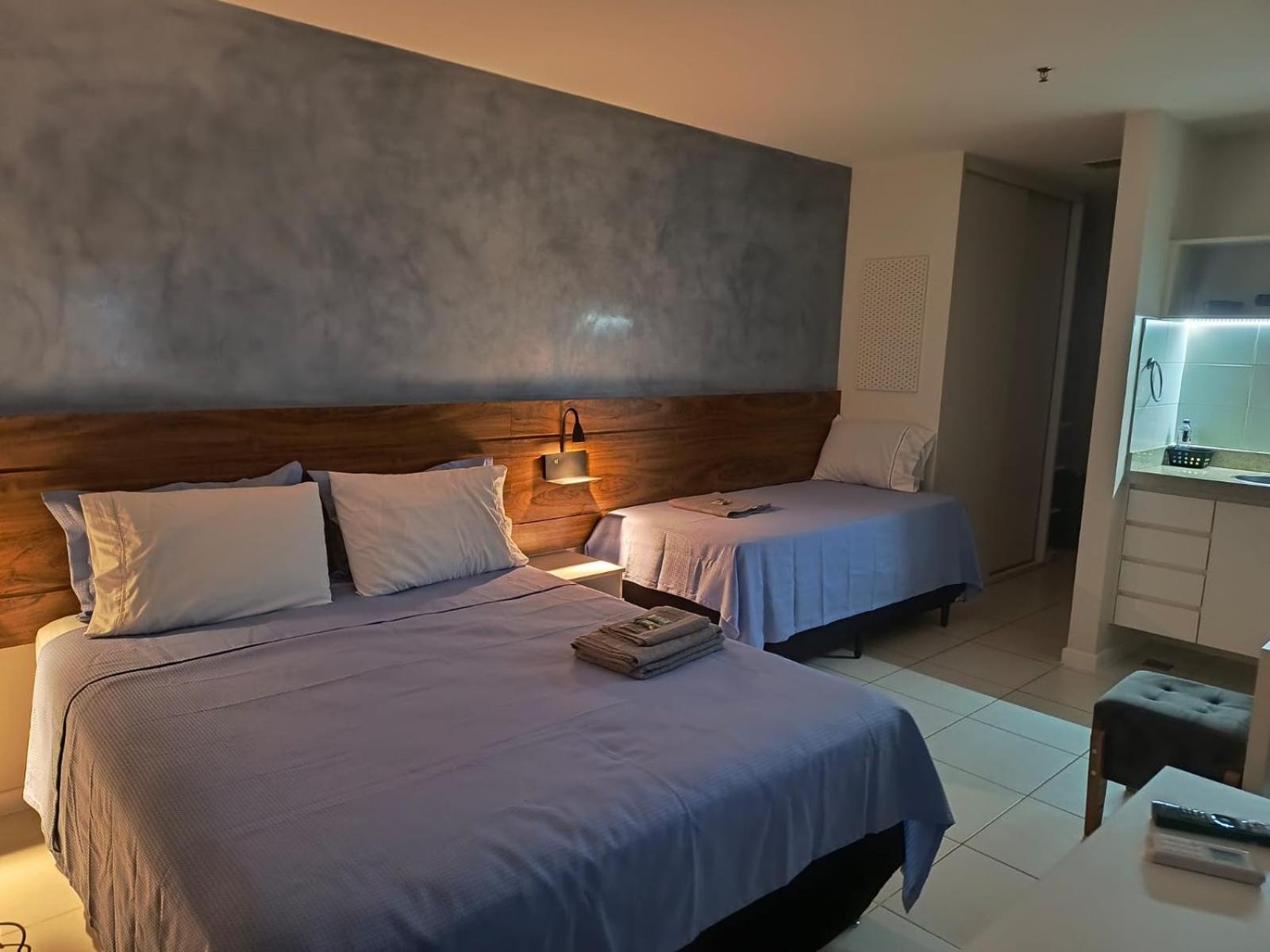 Hotel Grand Mercure Flat Particular Com Varanda, Garagem E Wi-Fi Brezilya Dış mekan fotoğraf