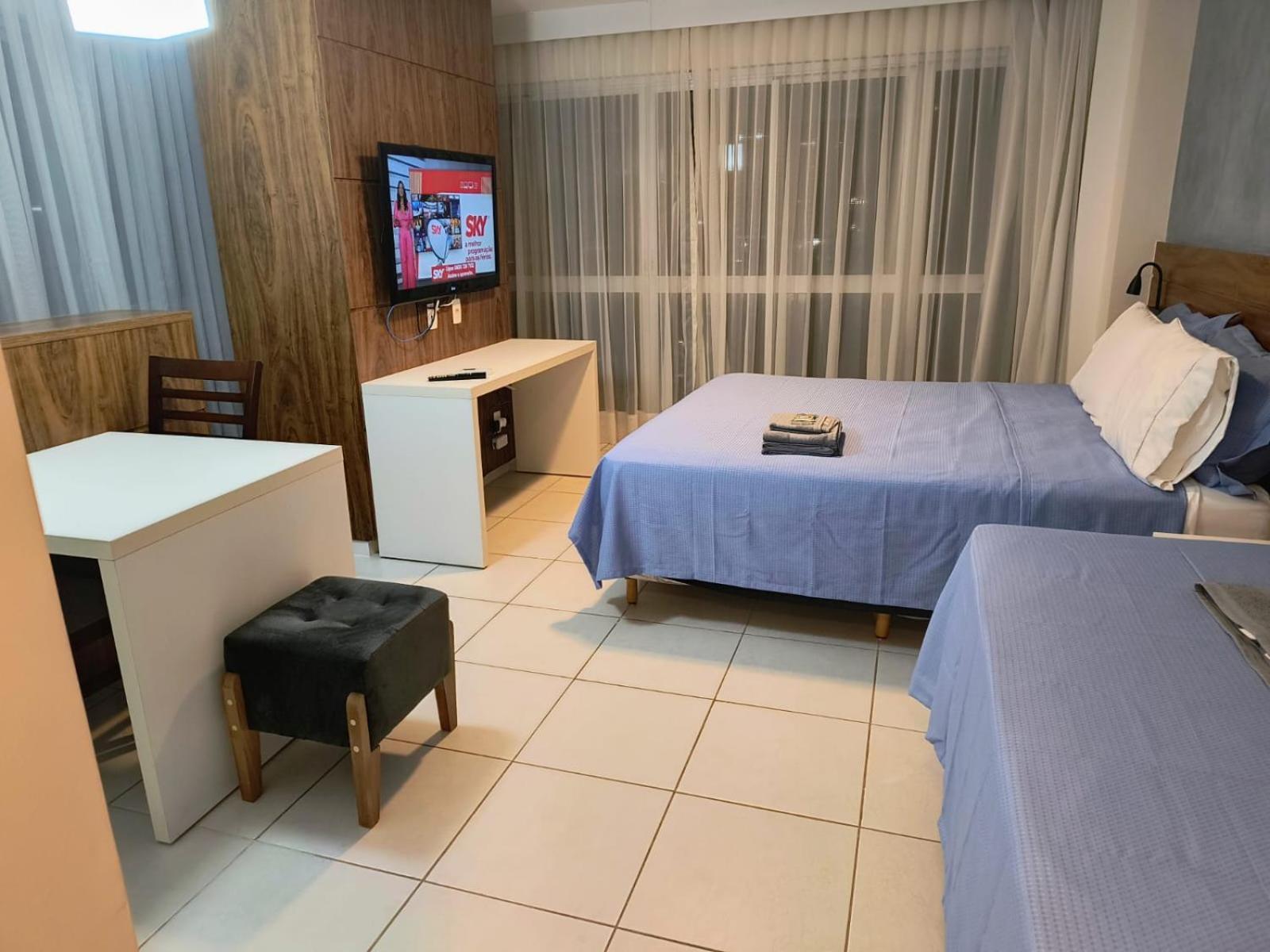 Hotel Grand Mercure Flat Particular Com Varanda, Garagem E Wi-Fi Brezilya Dış mekan fotoğraf